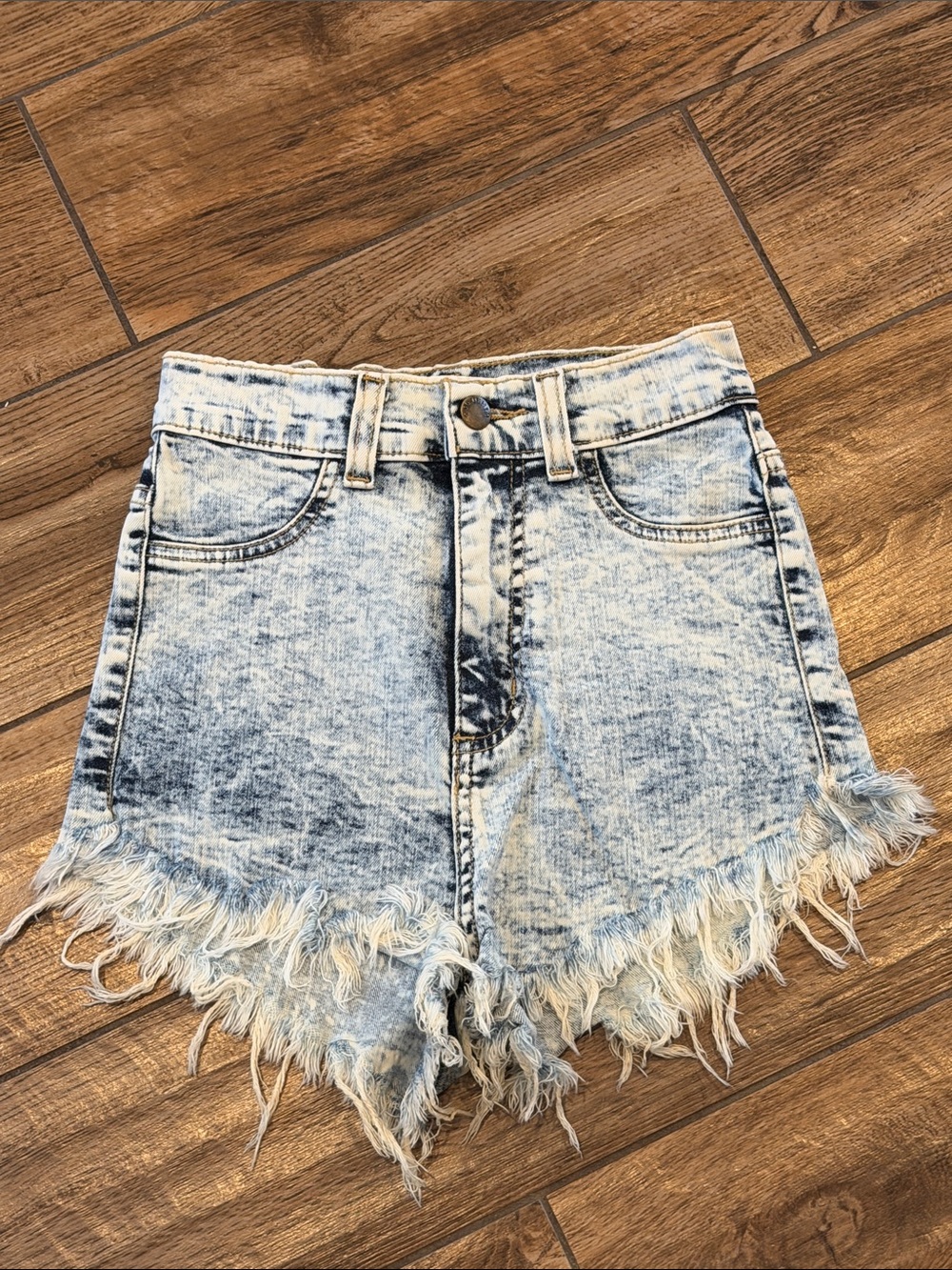 GJG Denim Acid washed Jean Shirts Sz Small